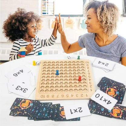 Wooden Montessori Math Board