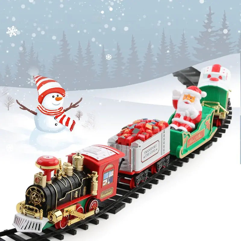 Electric Christmas Tree Train Set – Bring Holiday Magic to Life Around Your Tree