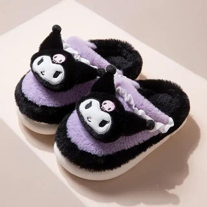 Sanrio Hello Kitty Home Fuzzy Slippers