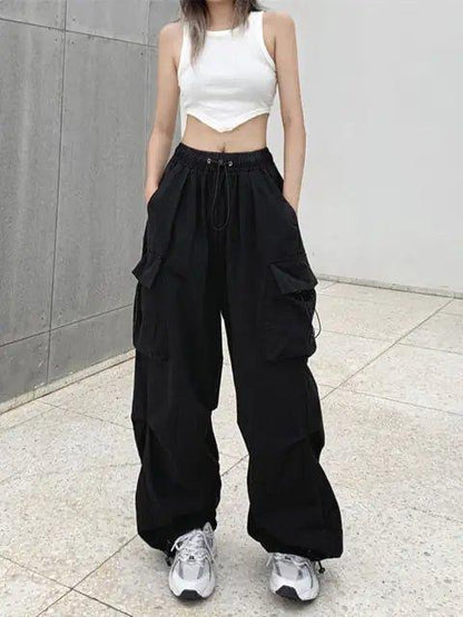 Y2K Streetwear Techwear Cargo Pants