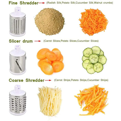 Manual Vegetable Cutting Machine – Effortlessly Chop, Slice, and Shred