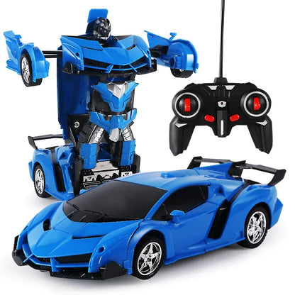 2-in-1 Automatic Transformation Transformer Toy Car : Double the Fun, Double the Excitement!