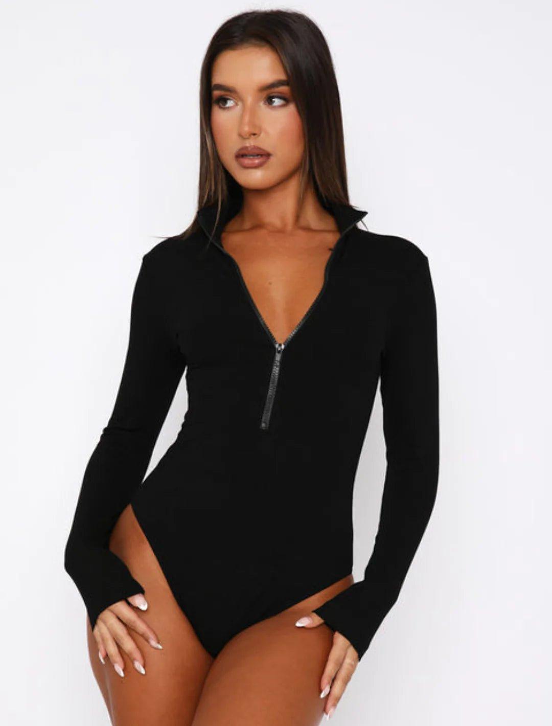 Zip Up Body Suit