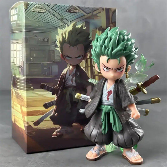 Zoro One - Piece Action Figure PVC Anime Model Collection Toy