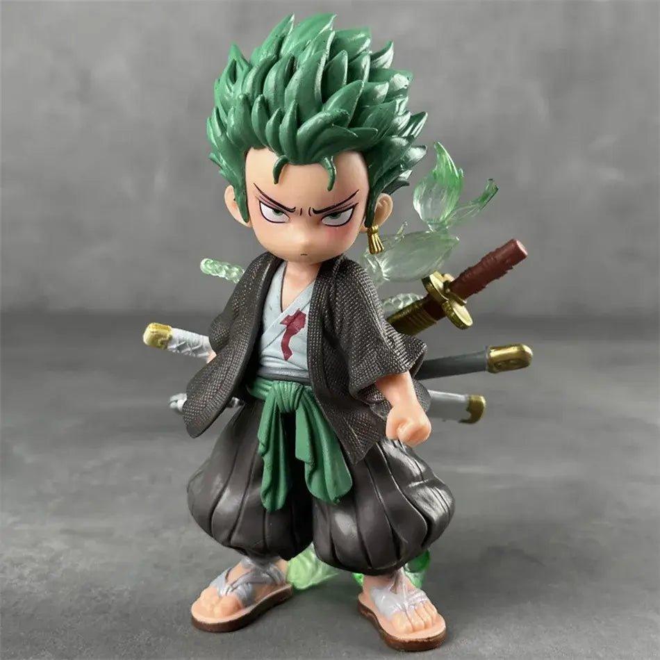 Zoro One - Piece Action Figure PVC Anime Model Collection Toy