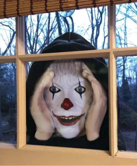 Transform Your Home with the Haunting Window Mask – Perfect for Halloween Decor